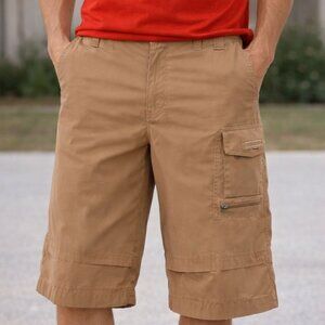 U.S. Expedition Tactical Cotton Khaki Tan Shorts 36 waist NWT